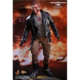 Figurine Hot Toys MMS238 - The Terminator - T-800 Battle Damaged Version -  Figurine de collection - à la Fnac