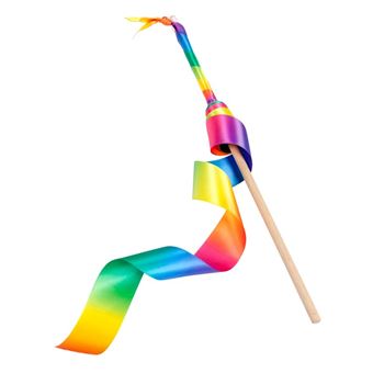 Cinta Arco iris para gimnasia