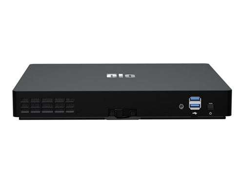 EloPOS Pack EPS00E2 - Mini bureau Celeron G4900T jusqu'à - RAM 4 Go - SSD 128 Go - UHD Graphics 610 - Gigabit Ethernet - Win 10 IoT Enterprise LTSC 64-bit - moniteur : aucun - noir