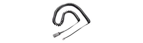 Poly U10P - cable pour casque micro