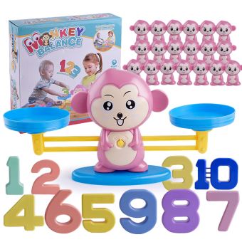 Singe Équilibre jeu Échelle d'apprentissage Poids enfants enfants Jouets Intelligence Pealer2001 - 1