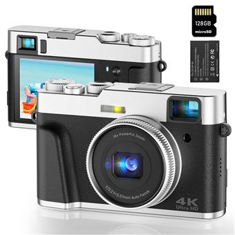 Mini Caméra Numérique 4K 48MP écran Tactile 2.8" - Parfaite Pour Vlog Et Enfants