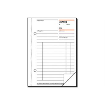 Sigel Formularblock Formularbuch Fahrtenbuch Pkw/Lkw A5 hoch VE=32 Blatt, Format/Größe: DIN A5 hoch