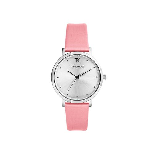Montre Femme Trendy Kiss Ir&egrave;ne TC10153-01 - Bracelet Cuir Rose