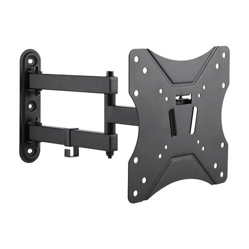 2Direct Noir Logilink - Support - Pour Tv Lcd - Acier Pressé À Froid Solide - Taille D'écran : 23"-42" - Montable Sur Mur