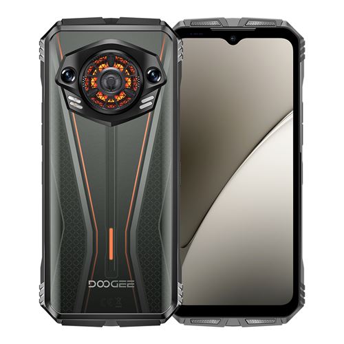 Smartphone DOOGEE S Punk Pro 6.6 20Go 512Go Android 14 Telephone Portable dual sim 4G - Orange