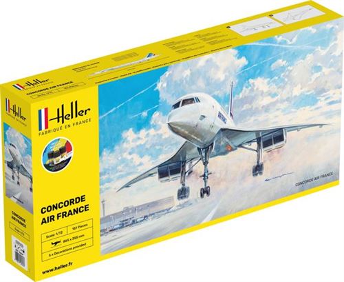 Starter Kit Concorde Af - 1:72e - Heller
