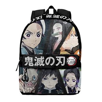 Demon Slayer Taisho-Zaino Fight FAN 2.0, Nero, 31 x 44 cm, Capacità 24 L