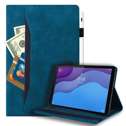 GENERIQUE - Housse pour Lenovo Tab M10 HD Gen 2 - Antichoc - Bleu - Image 2