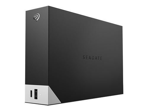 Seagate One Touch with hub STLC18000402 - Disque dur - 18 To - externe (de bureau) - USB 3.0 - noir - avec Seagate Rescue Data Recovery