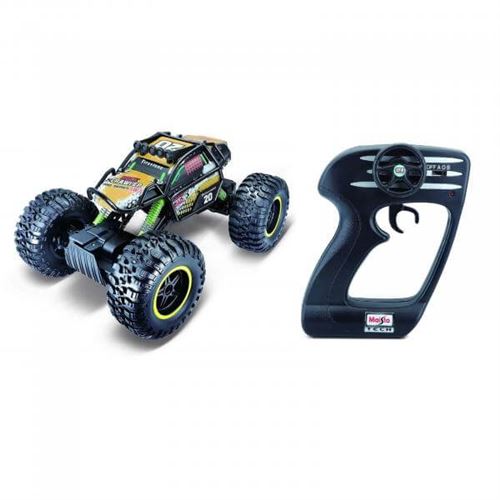 MaistoTech 581334 Rock Crawler Pro Vehicule RC debutant Vehicule tout terrain avec accu et cable de charge Voiture telecommandee Achat prix fnac