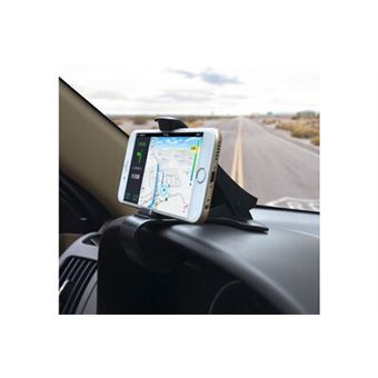 Support Téléphone Universel Pour Tableau De Bord Voiture - Pliant Et Réglable - Fixation Adhésive - Neuf
