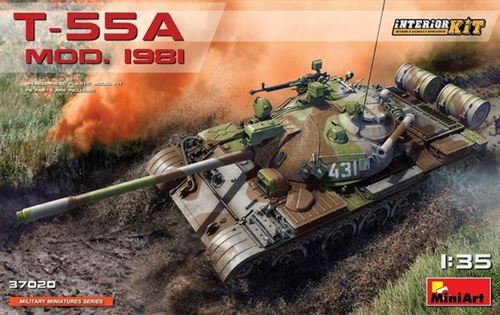 T-55a Mod.1981 Iterior Kit - 1:35e - Miniart