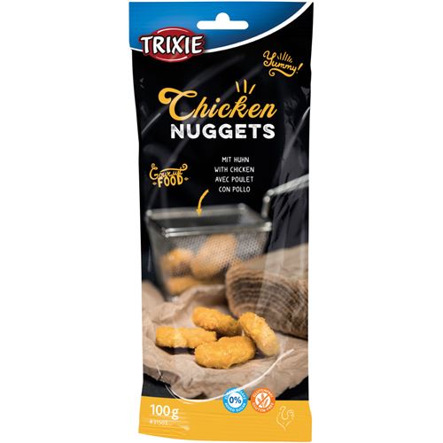 Chicken Nuggets. Pour chiens. Poids 100g. - Trixie - TR-31503