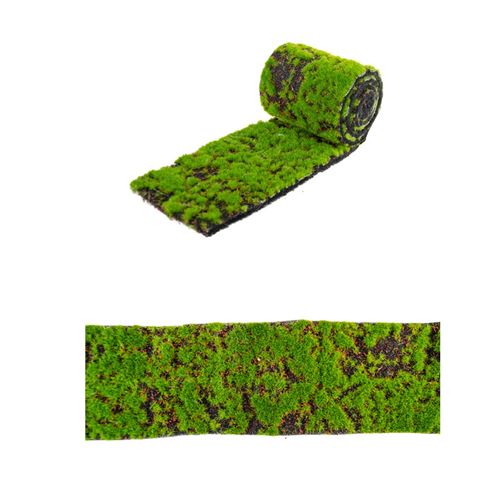 ruban de table mousse végétale épais 10cmx1m vert - 10516 Chaks