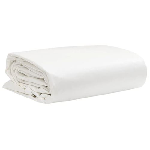 VIDAXL - Bâche de protection - 1,5 x 2 m - 600 g/m² - Blanc - Image 3