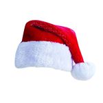 Bonnet De Père Noël Chantant Et Dansant Infactory - Avec Bouton, Musique, Hauteur 45 Cm - Pour Fêtes De Noël