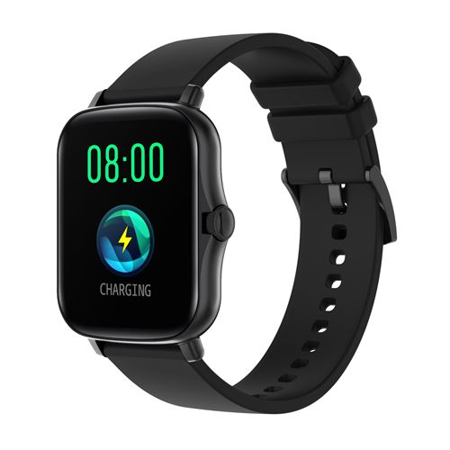 Non Communiqué Noir Montre Connectée Sport Écran Couleur 1.69 Pouces Étanche Ip67 Suivi Santé Complet Yonis