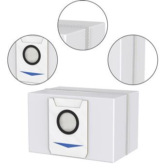 TIDEVAN 18 Kit D'Accessoires De Remplacement Pour Ecovacs Deebot X1 Omni/ X1 E Omni / X1 Turbo Aspirateur,avec 1 Brosse Principale+4 Filtres HEPA+8 Brosses Latérales+4 Chiffons+1 Outil De Nettoyage