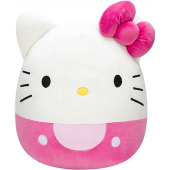 Peluche Squishmallows Hello Kitty 30 cm Rose - 1