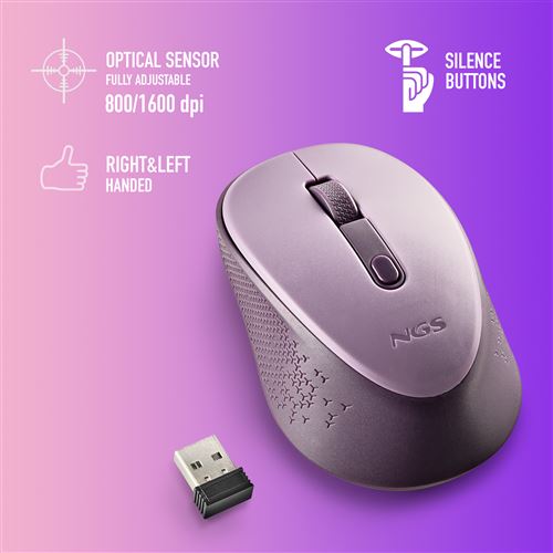 Souris sans fil Optique 1600dpi - 3 boutons - 1er Prix**