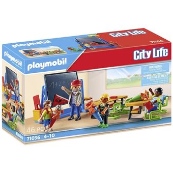 Playmobil 9453 Ecole aménagée- City Life- L'école- Ecole Enfants