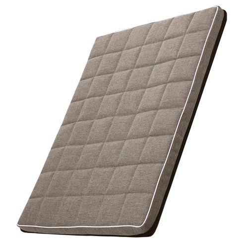 Meilleurs prix pour Matelas Mestizo pour chien, 65x50 cm, beige, bordure blanche, Leon Checked MLCH-5-BEI-W-S