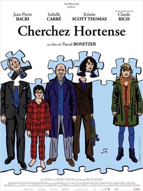 Affiche de Cinéma Originale - Cherchez Hortense - 2012 - Kristin Scott Thomas - 40x60cm