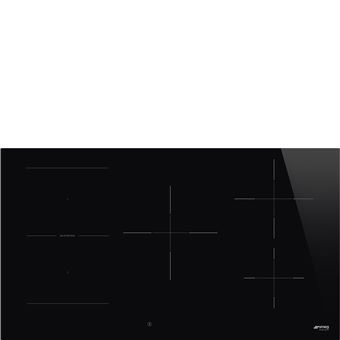 Table de cuisson Smeg SI1M4954D Universale à induction cm. 90 verre céramique noir