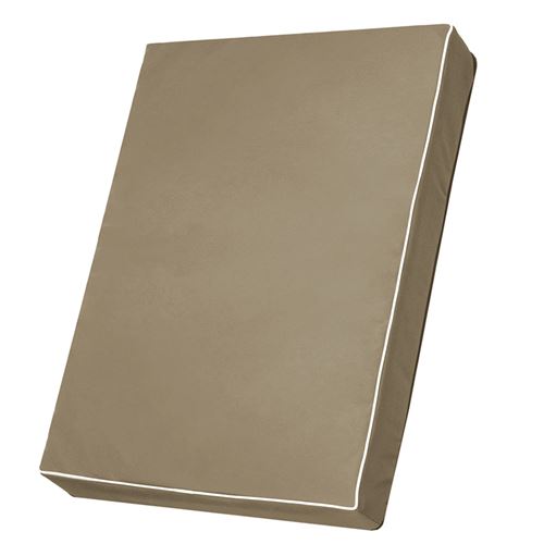 Comparer les prix de Matelas Mestizo pour chien, 65x50 cm, beige, bordure blanche, Vigo Standard MV-5-BEI-W-S