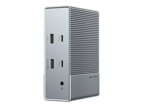HyperDrive GEN2 - Station d'accueil - USB-C - 2 x HDMI, 2 x DP - GigE - pour Apple MacBook Air (Mi-2022); MacBook Pro (Fin 2021, Mi-2022)