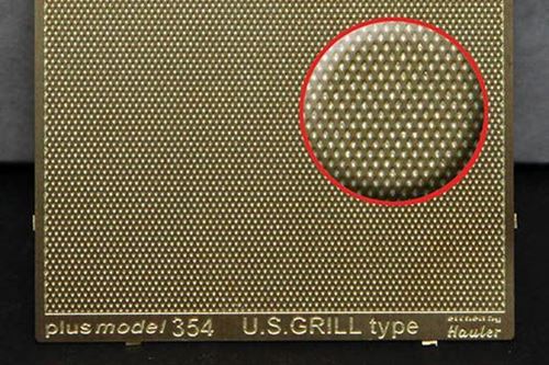 Engraved Plate - U.s. Grill - 1:35e - Plus Model
