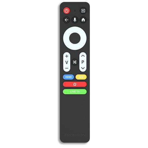 Thomson Noir Télécommande Simple Pour Easy, Google Et Android Tv - Image 3
