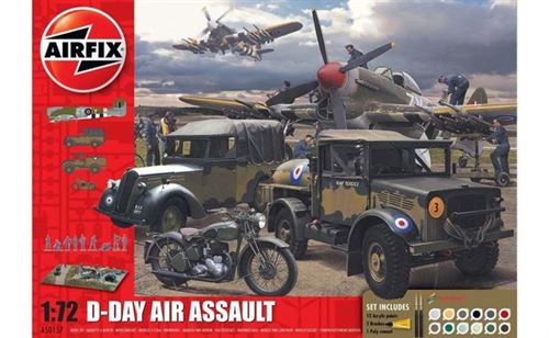 D-day 75th Anniversary Air Assault Gift Set- 1:76e - Airfix