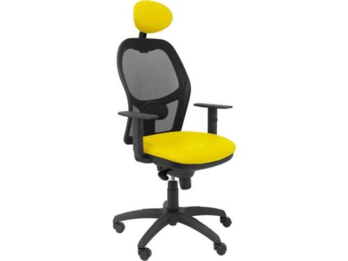 Fauteuil Jorquera Siège en-tête fixe Similpiel Jaune 15Snspamc