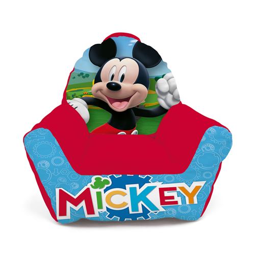 ARDITEX WD13974 Canapé Soft Touch pour enfants 52x48x51cm de DISNEY-Mickey