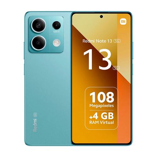 Xiaomi Smartphone Redmi Note 13 - 5G - 6Go/128Go - Vert Turquoise