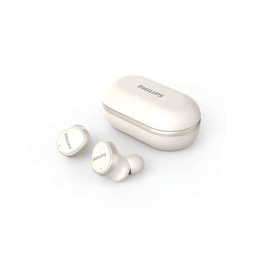 Philips TAT4556WT - True Wireless-Kopfhörer mit Mikrofon - im Ohr - Bluetooth - aktive Rauschunterdrückung - weiß