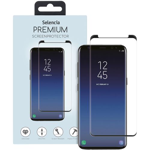 Verre Trempé pour Samsung Galaxy S9 Selencia Noir
