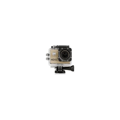 Cam&eacute;ra Wifi Sport Embarqu&eacute;e Plong&eacute;e Caisson Cam&eacute;scope 12Mp Full HD 1080P Or 32Go - YONIS