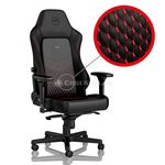 Siège Noblechairs Hero Cuir Noir et Rouge