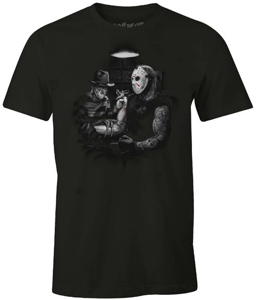 T-shirt Friday the 13th - Freddy Tatoo
