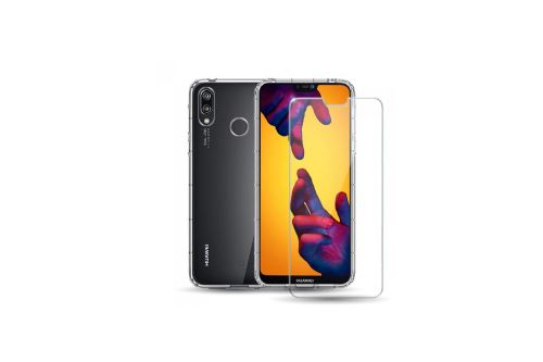 IBROZ Clear case et verre trempé pour Huawei P20 Lite