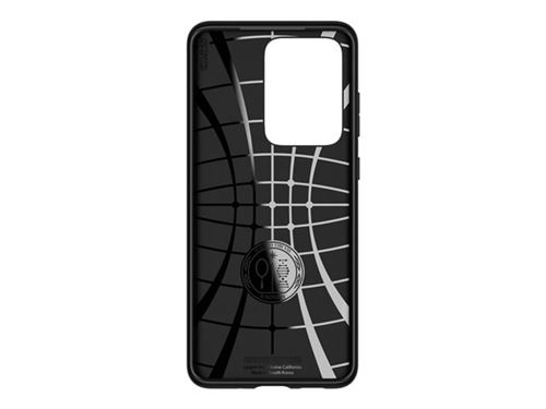 Spigen Core Armor - Coque de protection pour téléphone portable - polyuréthane thermoplastique souple (TPU) - noir mat - pour Samsung Galaxy S20 Ultra, S20 Ultra 5G