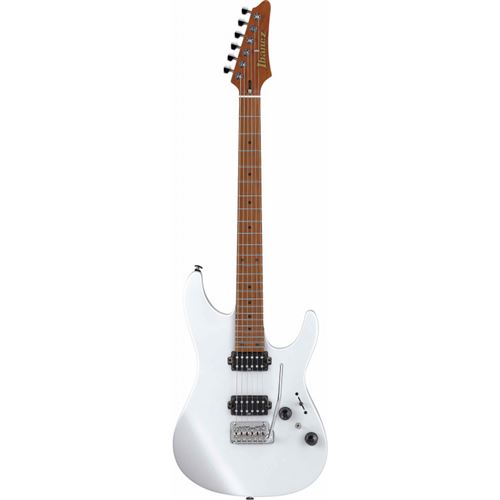 Ibanez AZ2402-PWF Pearl White Flat - Guitare électrique (+ étui)