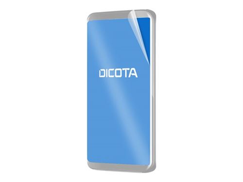 DICOTA Anti-glare Filter - Protection d'écran pour téléphone portable - film - couleur de cadre noir - pour Apple iPhone XS Max