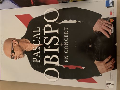 Pascal OBISPO - En Concert 2020 - 40x60cm - Affiche