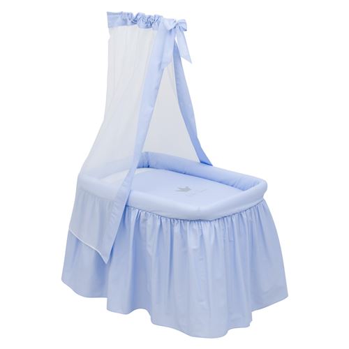 Petit Berceau Tc Crown Bleu 55X81X65 Cm