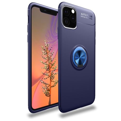 Coque en TPU avec béquille bleu pour votre Apple iPhone XR 6.1 pouces (2019)