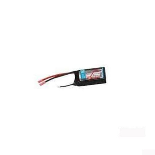 Autre Neutre Jamara - Batterie Lipostar Turbo Lipo 7,4V 1300Mah 2S - 9,62Wh - Accumulateur Nu Sans Cosses